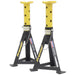 Sealey Axle Stands (Pair) 3tonne Capacity per Stand Yellow AS3Y Sealey  - Dynamic Drive