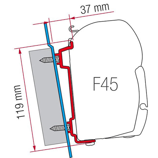 Fiamma Kit for Ford Hi Roof/Sprint/VW RVs Fiamma - Dynamic Drive