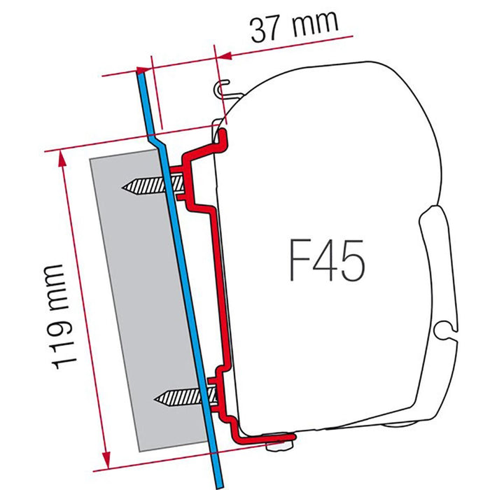 Fiamma Kit for Ford Hi Roof/Sprint/VW RVs Fiamma - Dynamic Drive