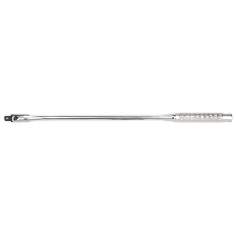 Sealey Premier 600mm 1/2" Drive Breaker Bar Flexi Head Socket Wrench Sealey  - Dynamic Drive