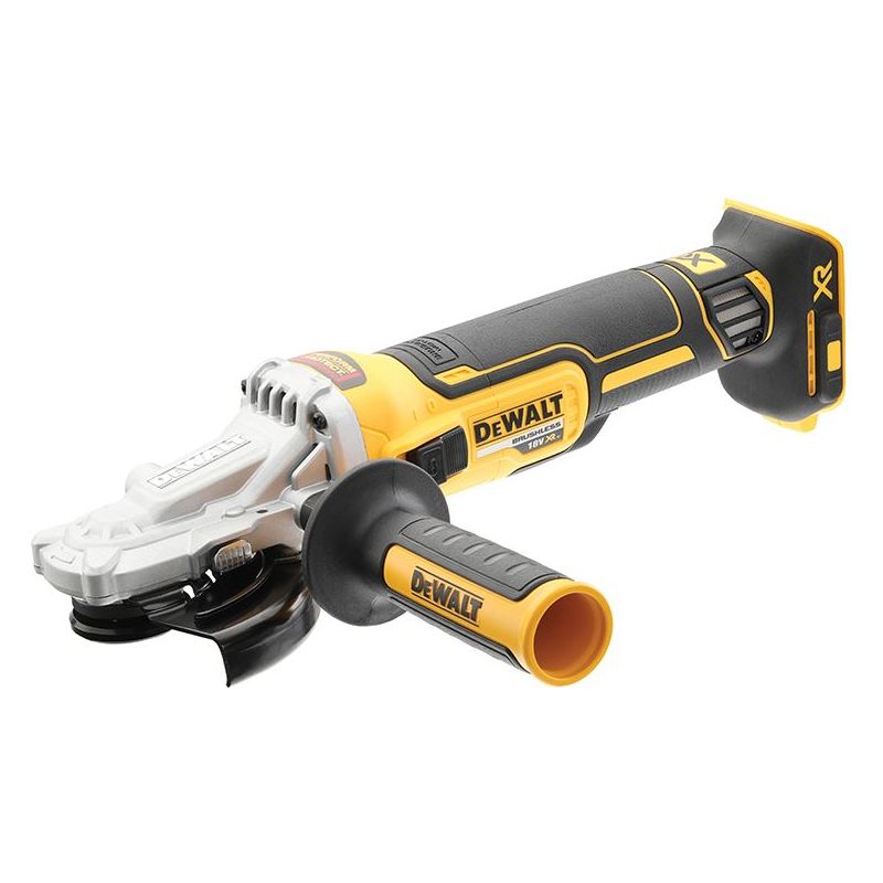 Dewalt Power Tools DCG405FN XR Brushless Flat Head Grinder 125mm 18V Bare Unit DeWALT Power Tools - Dynamic Drive