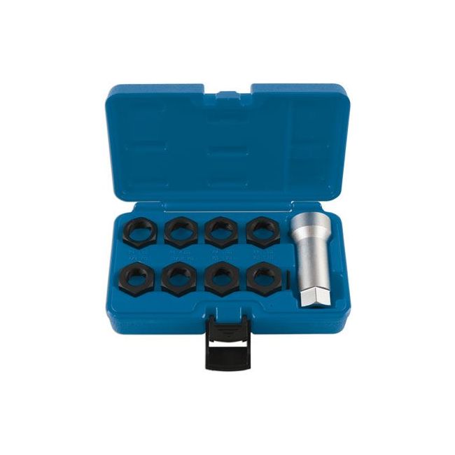 Laser Axle Spindle Rethreading Kit 9pc 7774 Laser - Dynamic Drive