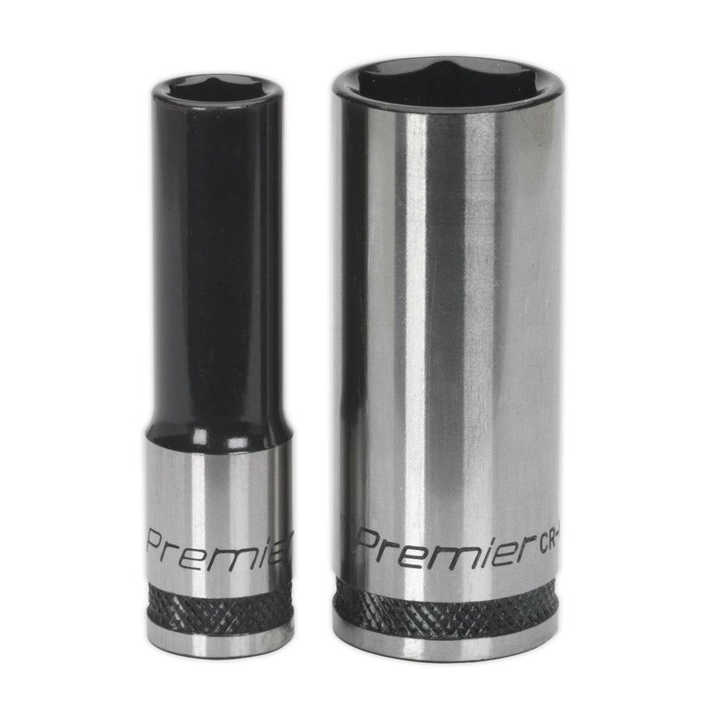 Sealey Socket Set 34pc 3/8"Sq Dr WallDrive Metric Black Series AK7971 Sealey  - Dynamic Drive