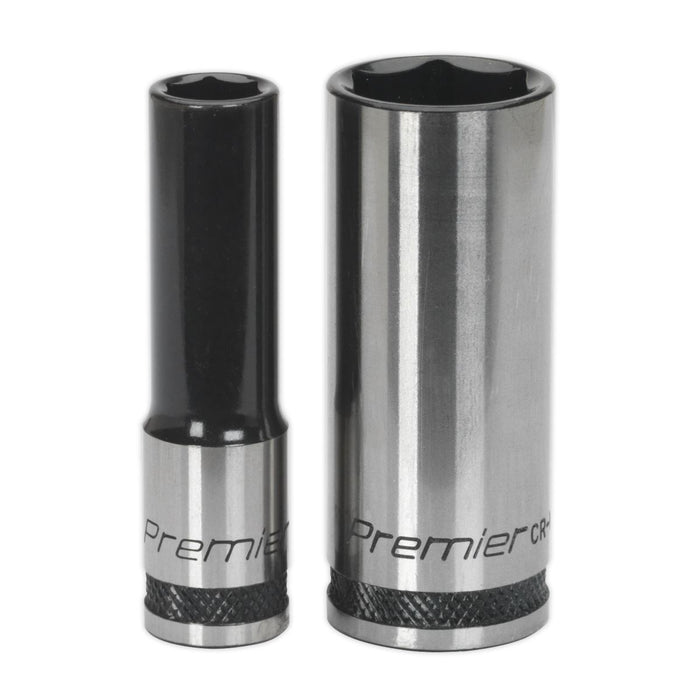 Sealey Socket Set 34pc 3/8"Sq Dr WallDrive Metric Black Series AK7971 Sealey  - Dynamic Drive