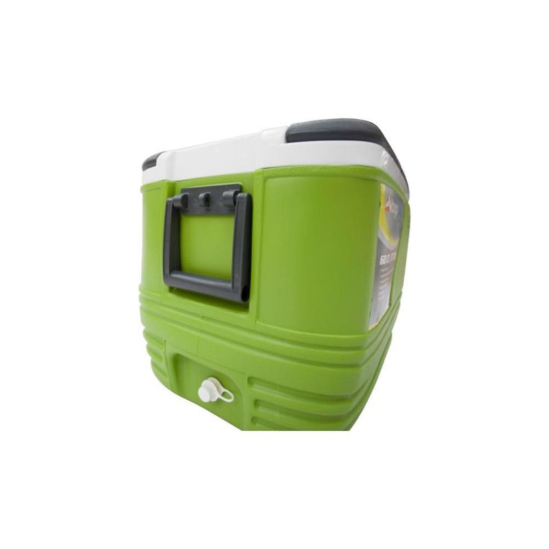 Vango Pinnacle 60 QT 57L Green Picnic Camping Food Drink Cool Box Cooler Vango - Dynamic Drive