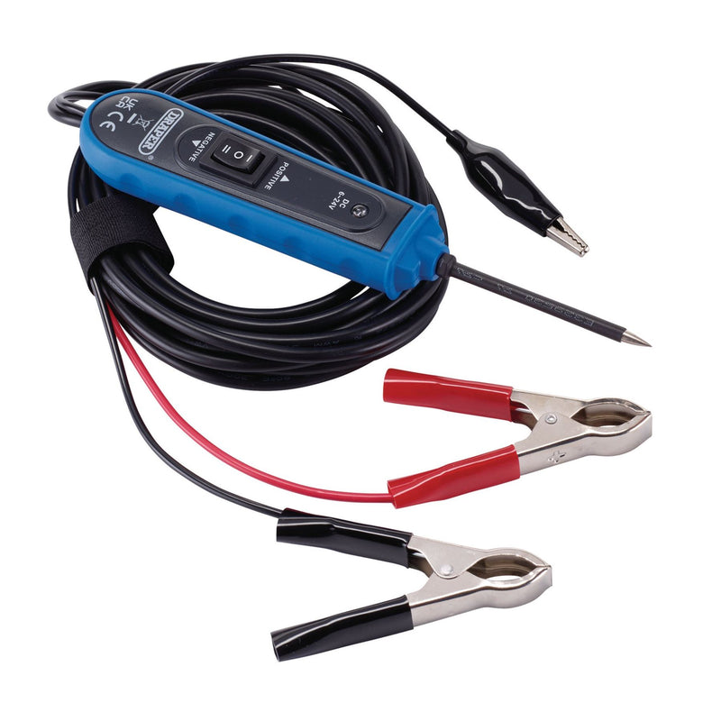 Draper 6 - 24V Auto Probe DC Power Circuit Electrical Tester 61820 Draper - Dynamic Drive