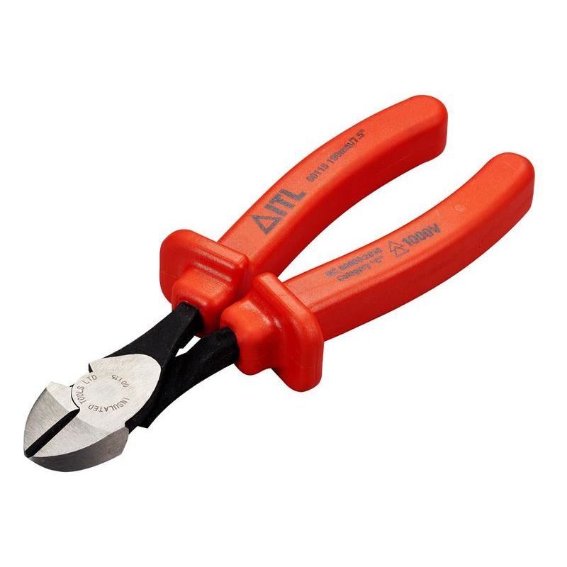Itl Insulated Insulated High Leverage Diagonal Cutters 190mm (7.5in) ITL Insulated - Dynamic Drive