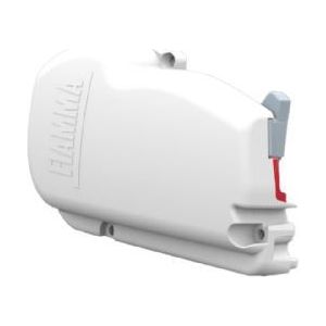 Fiamma Left Hand End Cover F45S Polar White 98655-539 Fiamma - Dynamic Drive