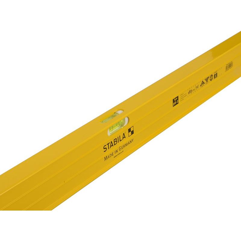 Stabila 96-2-180 Spirit Level 3 Vial 15230 183cm Stabila - Dynamic Drive