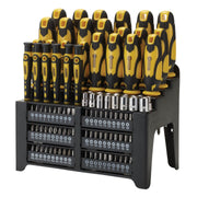 Draper Screwdriver and Bit Set, Yellow (103 Piece) 28012 Draper - Dynamic Drive
