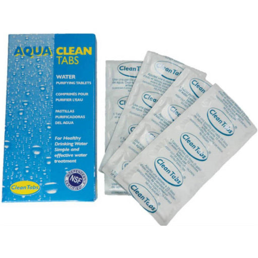 Aqua Clean MINI Water Purification Tablets Box 40 Tabs Hiking Cadets Scouts Aqua Clean  - Dynamic Drive
