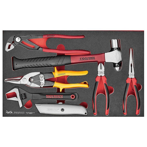 Teng Tools General Tool Set BP FOAM3 7 Pieces Teng Tools - Dynamic Drive