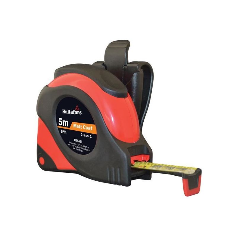 Hultafors BT5ME Big T Pocket Tape 5m/16ft (Width 19mm) Hultafors - Dynamic Drive