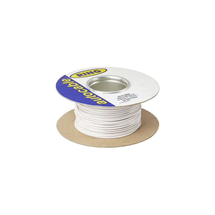 Ring Automotive RC0108W Cables, 14/0.30 mm, 50 m, White Ring Automotive - Dynamic Drive