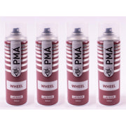 4 x PMA WHEEL LACQUER CLEAR PAINT SPRAY 500ml LAQUER BODYSHOP REPAIR PMA - Dynamic Drive