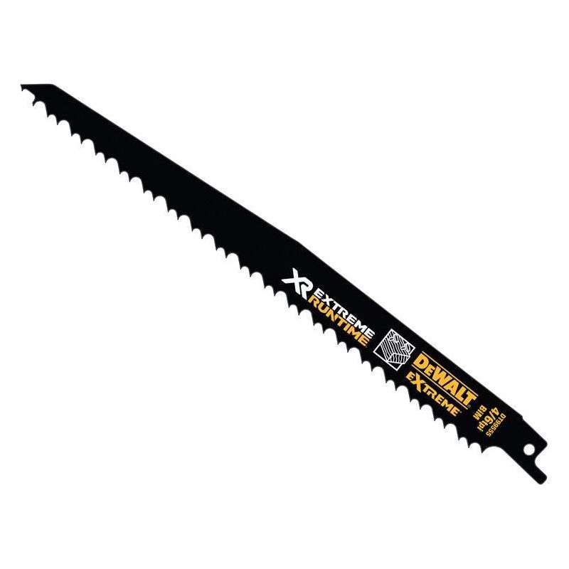 Dewalt Power Tools XR Wood With Nails Reciprocating Blade 230mm 4/6 TPI Pack of 5 DeWALT Power Tools - Dynamic Drive