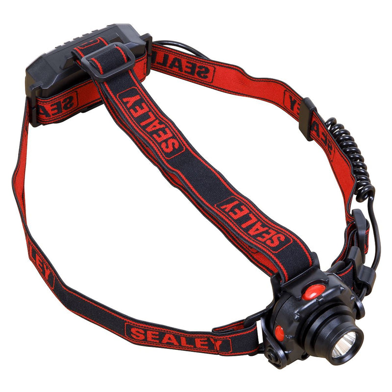 Sealey Head Torch 3W CREE LED Auto Sensor Rechargeable HT106LED Sealey  - Dynamic Drive