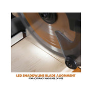 Evolution R185SMS-Li EXT Sliding Mitre Saw 18V 1 x 4.0Ah Li-ion Evolution - Dynamic Drive