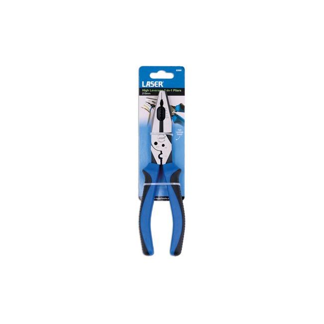 Laser High Leverage 7-in-1 Pliers 215mm 8386 Laser - Dynamic Drive
