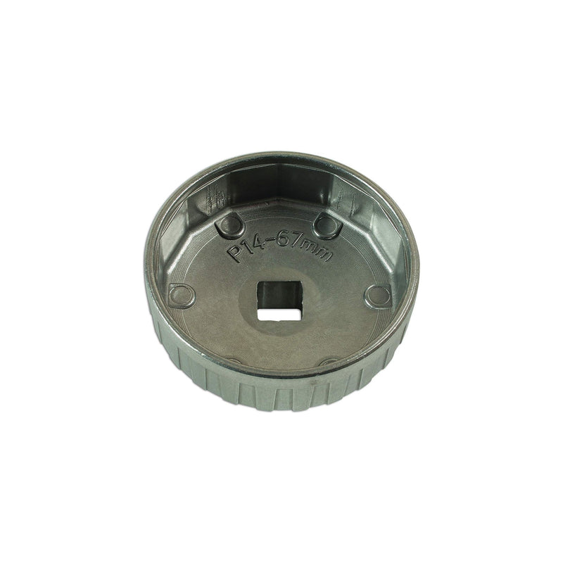 Laser Oil Filter Wrench 1/2"D - 67mm x 14 Flutes 7258 Laser - Dynamic Drive