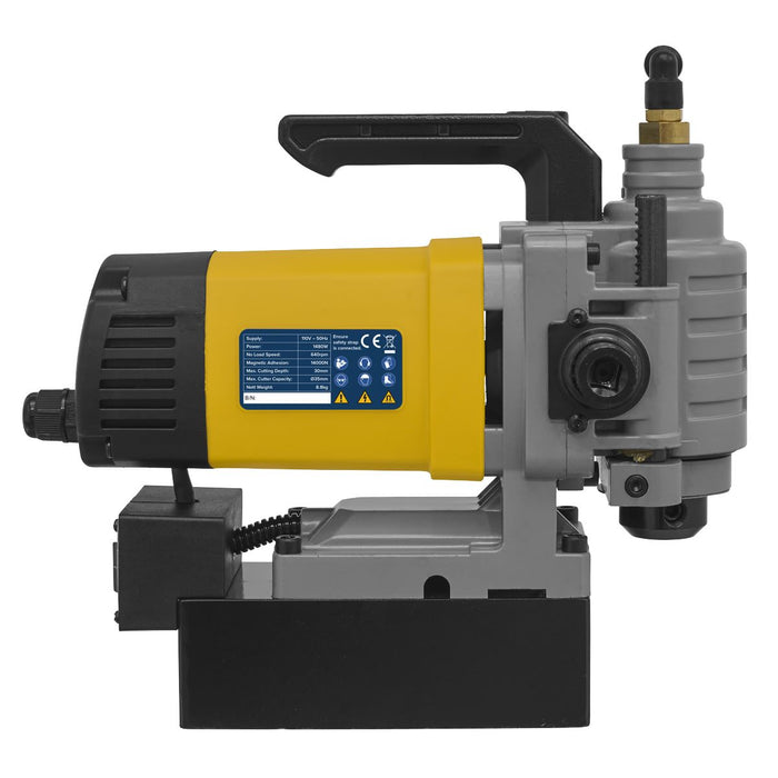 Sealey Low Profile Magnetic Drilling Machine 35mm 110V MAG35110VLP Sealey - Dynamic Drive