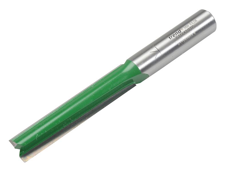 Trend C172 x 1/2 TCT Two Flute Cutter 12.0 x 63.0mm Trend - Dynamic Drive