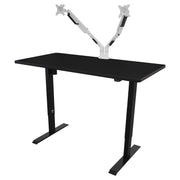 Dellonda Single Motor Adjustable-Height Electric Sit/Stand Desk - Black Desktop Dellonda - Dynamic Drive