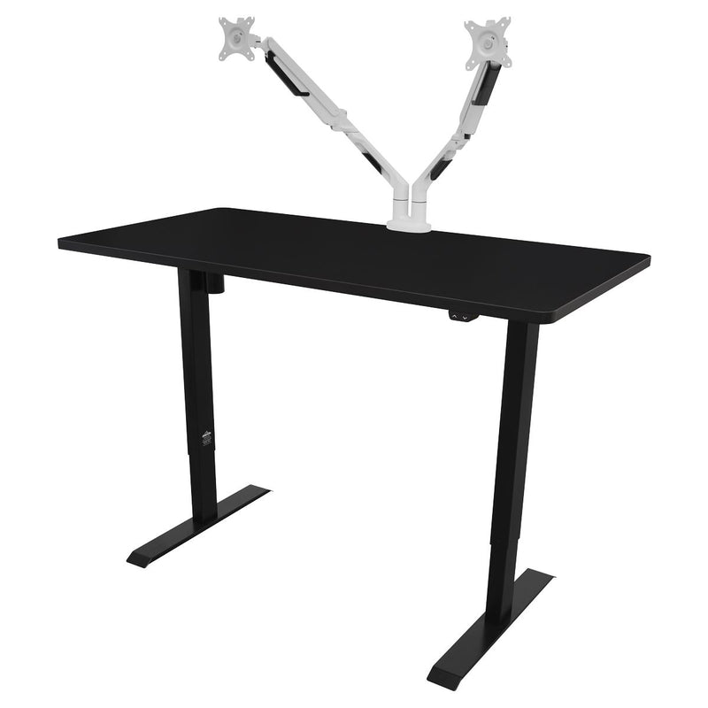 Dellonda Single Motor Adjustable-Height Electric Sit/Stand Desk - Black Desktop Dellonda - Dynamic Drive