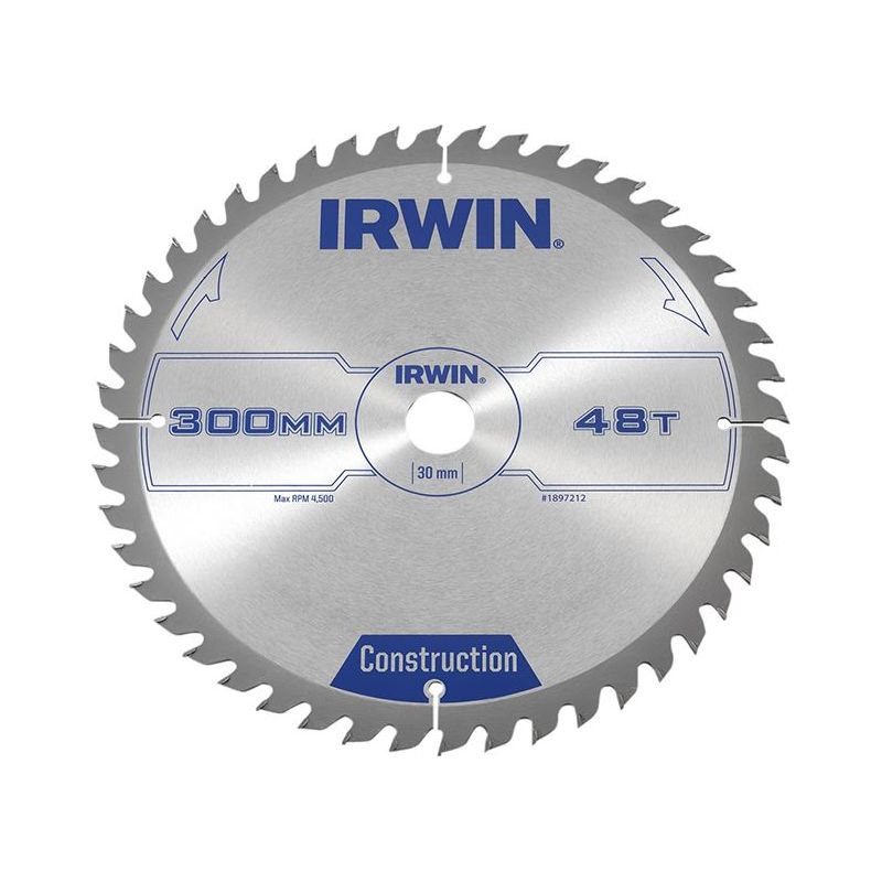 Irwin® General Purpose Table & Mitre Saw Blade 300 x 30mm x 48T ATB IRWIN® - Dynamic Drive
