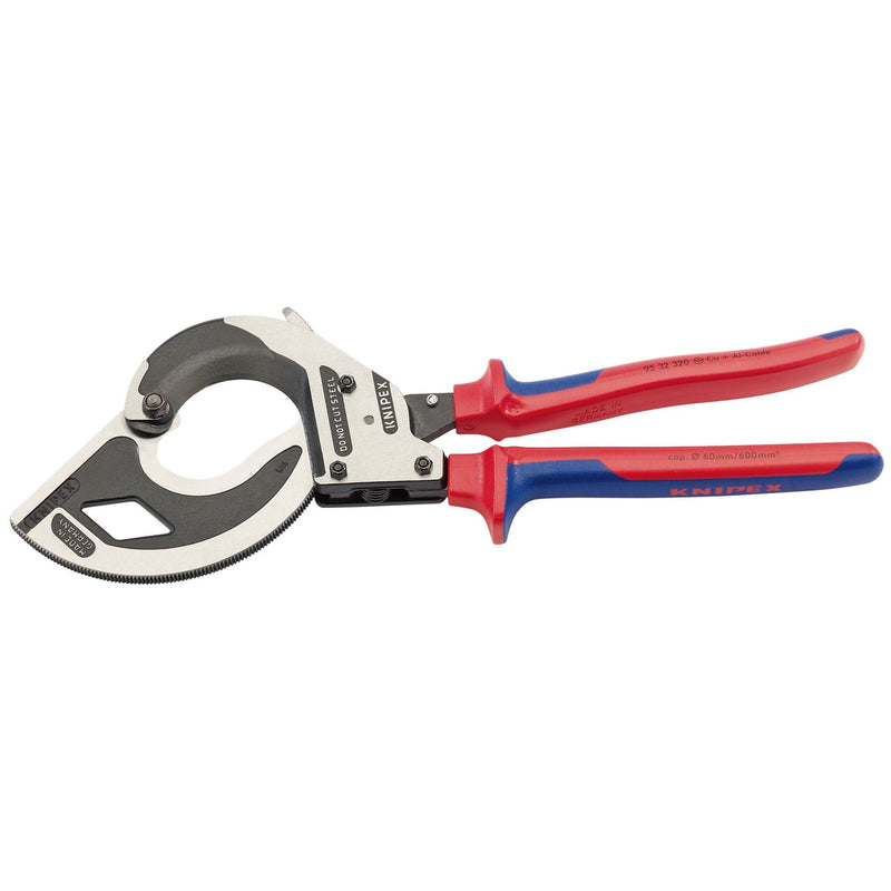 Draper Knipex 95 32 320 Ratchet Action Cable Cutter, 320mm 25882 Draper - Dynamic Drive
