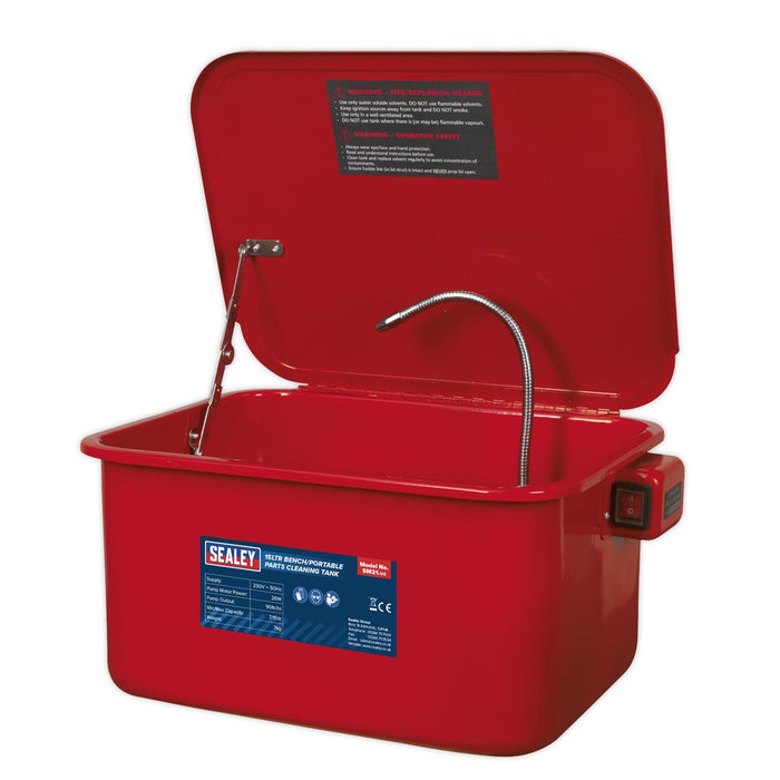 Sealey Parts Cleaning Tank Bench/Portable SM21 Sealey - Dynamic Drive