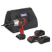 Sealey SV20 Series Brushless Cordless Nut Riveter 20V - 2 Batteries CP20VNRKIT Sealey - Dynamic Drive