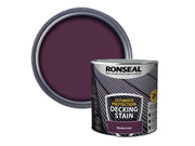 Ronseal Ultimate Protection Decking Stain Blackcurrant 2.5 litre Ronseal - Dynamic Drive