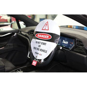 Laser Steering Wheel Lockout Cover 400mm 6640 Laser - Dynamic Drive