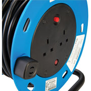 Powermaster Cable Reel Freestanding 13A 230V 2-Gang 25m PowerMaster - Dynamic Drive