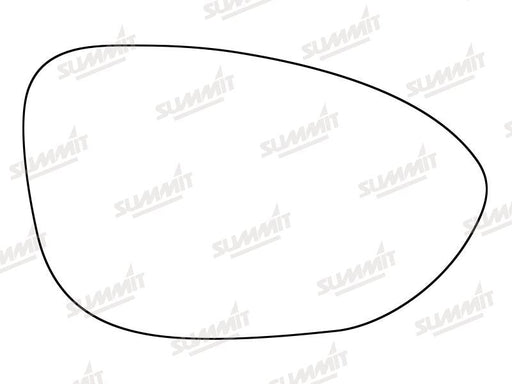 Summit Stick-On Standard Mirror Glass fits BMW Z4 RHS Summit - Dynamic Drive