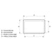 Dometic 700 X 300 S4 Sliding window 9104100151 Dometic - Dynamic Drive