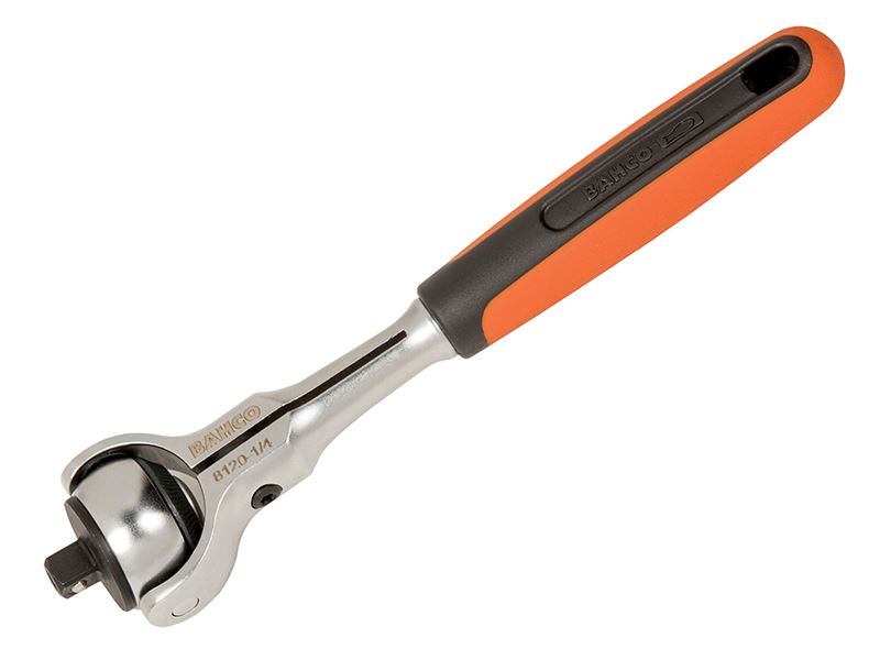 Bahco Swivel Head Ratchet 1/4in Drive Bahco - Dynamic Drive