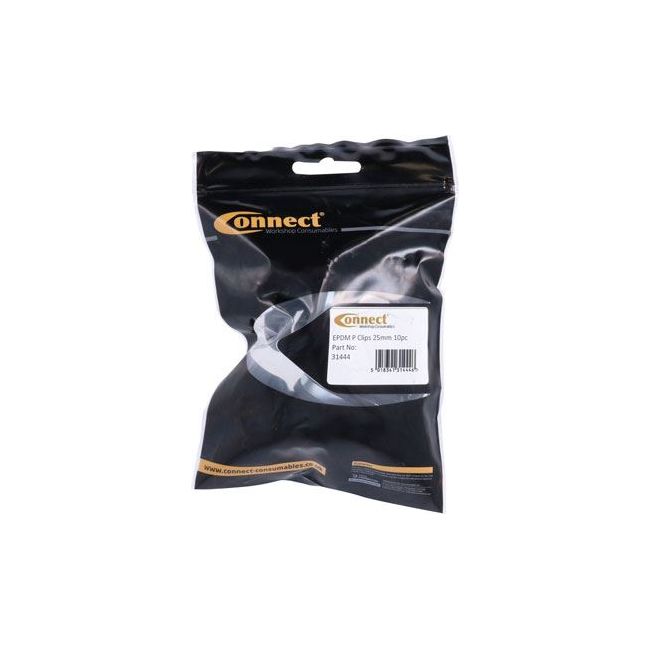 Connect Rubber Lined P Clips 25mm 10pc 31444 Tool Connection - Dynamic Drive