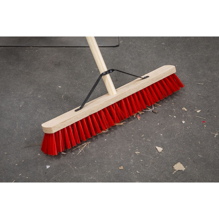 Sealey PVC Bristle Broom 24"(610mm) BM16P Sealey - Dynamic Drive