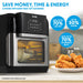 Baridi Air Fryer & Rotisserie Oven 12L Capacity DH170 Baridi - Dynamic Drive