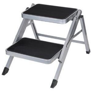 Folding Double Step Steel 04368 UK Camping And Leisure - Dynamic Drive