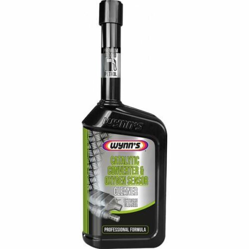 2x Wynns 25692 Catalytic Converter & Oxygen Sensor Cleaner 500ml Black Bottle Wynns - Dynamic Drive