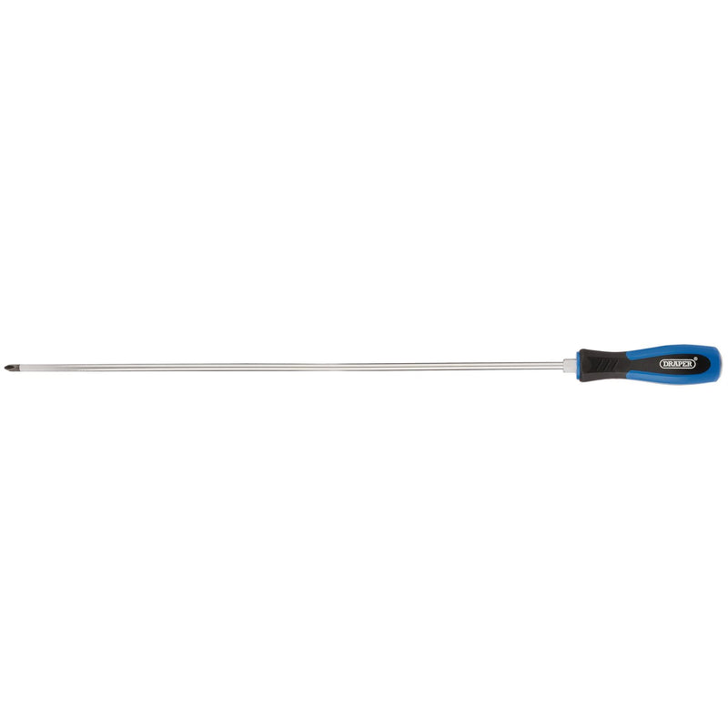 Draper Pound Thru' Cross Slot Screwdriver, No.2 x 450mm 40783 Draper - Dynamic Drive