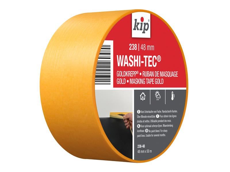 Kip® 238 Premium WASHI-TEC® Masking Tape 48mm x 50m KIP® - Dynamic Drive
