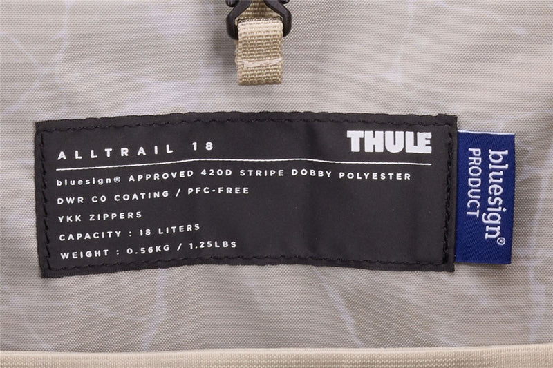 Thule AllTrail 18L daypack with rain cover Faded Khaki tan Thule - Dynamic Drive