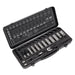 Sealey Socket Set 34pc 3/8"Sq Dr WallDrive Metric Black Series AK7971 Sealey  - Dynamic Drive