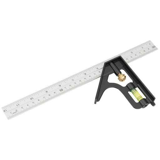 Draper Metric and Imperial Combination Square, 300mm 34703 Draper - Dynamic Drive