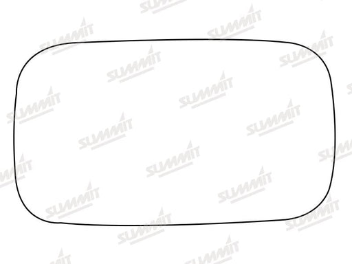Summit Stick-On Aspheric Mirror Glass fits Volvo V50 04 to 12 RHS Summit - Dynamic Drive
