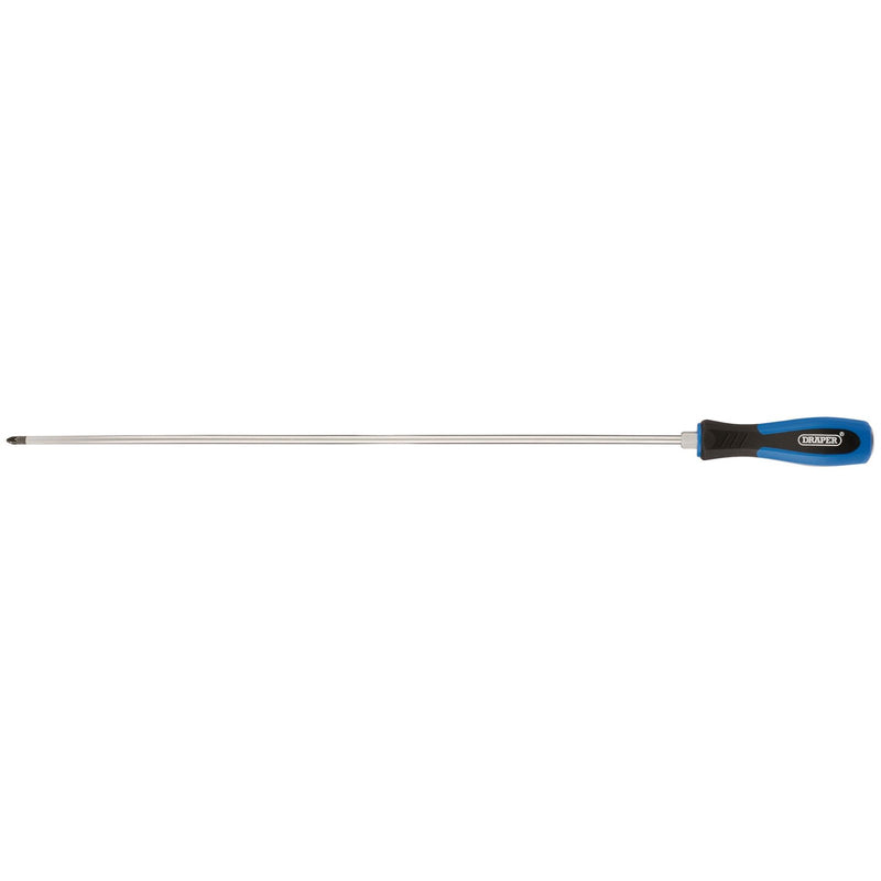 Draper Pound Thru' PZ Type Screwdriver, No.2 x 450mm 40846 Draper - Dynamic Drive